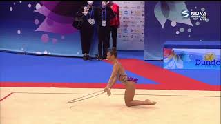 Katrin Taseva (BUL) Hoop Q - European Championships 2021