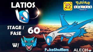 Latios *ITEMLESS* Stage / Escalonada N° 60 w/ Mega Shiny Charizard X - Pokémon Shuffle [Alecho]