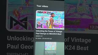 WARNING! Vintage Paul George Build On NBA2k24! #2k24 #nba2k24