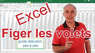 Figer les volets excel