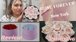 ROSE FOREVER NY 🌹ROSAS NATURALES QUE TE DURAN HASTA 1 AÑO🌹Mother's Day GIFT IDEAS🌹