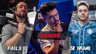 MELHORES e PIORES MOMENTOS na Pro League, CLUTCH do Lagonis, yuuK e suas peripécias!!