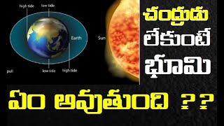 చంద్రుడు లేకుంటే భూమి ఏం అవుతుంది ?Unknown factsa about moon|facts about earth|real facts telugu