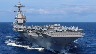 USS Gerald R  Ford, The Largest Aircraft carrier #history