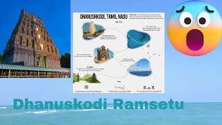 Untold Story of Dhanushkodi Beach and Train accident || Longest Rail sea bridge || Indian Ocean 🌊