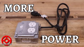 DIY Portable Switched Power Outlet With Extension Cord 🔌