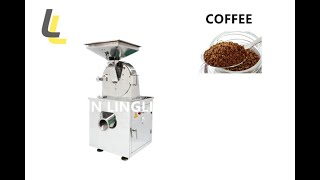 LINGLING Coffee powder grinder grinding making machine