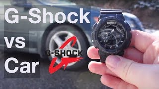 G-Shock Vs Car