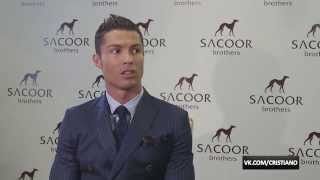 Interview with Cristiano Ronaldo for Sacoor Brothers (Rus)