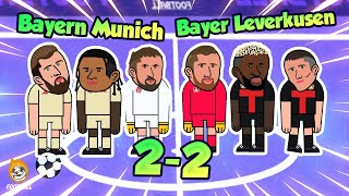 Bayern Munich vs Bayer Leverkusen 2-2 | Highlights 😁  2023