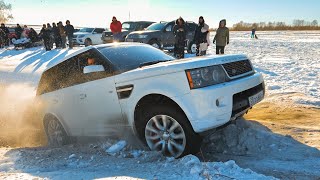 Strong Range Rover 5.0 vs Mercedes ML 320d | UAZ Patriot vs Mercedes G500