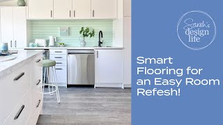 Smart Vinyl Flooring for an Easy Room Refresh!