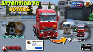 🚛 Attention To Details 🚛 Truckers Of Europe 3 || New Trucks + New Features || @WandaSoftware