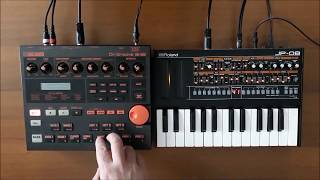 Boss DR-202 & Roland JP-08 on external part #2