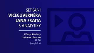 Setkání s analytiky, 2. 8. 2024 | Meeting with analysts, 2 August 2024