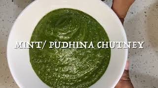 MINT CHUTNEY | Pudina chutney| Sandwich chutney | sandwich spread