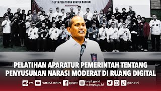 BNPT Lawan Konten Radikal Melalui Narasi Moderat