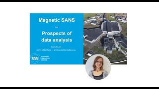 Magnetic SANS - Prospects of Data Analysis with Annika Stellhorn