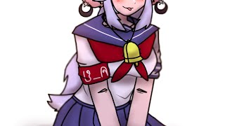 Megami sheep | Yandere Simulator AU | new AU? | ruined but idc 🗿| implies Megami x Ayano