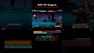 Kagura New Insane Stun Combo - Patch 1.34 [The King of Fighters XV] KOF XV #shorts