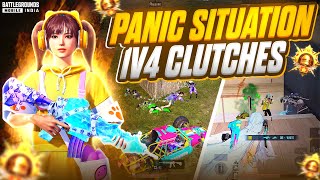 Clutch in Most Panic Situations 🔥🔥 Fastest Solo VS Squad Gameplay | 1v4 clutch by Bixi Op | BGMI