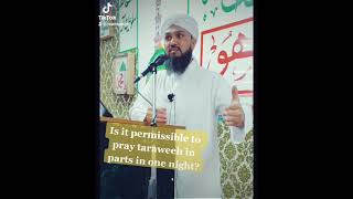 Taraweeh Salah Question #10