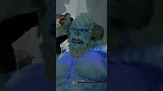 kratos vs ice monster #godofwar #shortsfeed #shortsyoutube