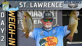 ELITE: Day 2 weigh-in at St. Lawrence River