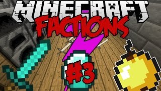 Minecraft | Factions (OP IRON SWORD & NEAR LAVA DEATH!!!) | #3