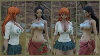 One Piece Odyssey - Nami Leaving Zou and Nico Robin Sarong