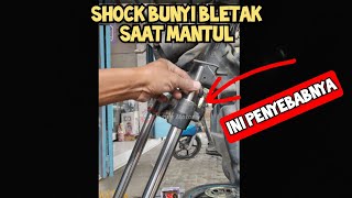 Shock bunyi jedak saat mantul ke atas..? ini penyebabnya