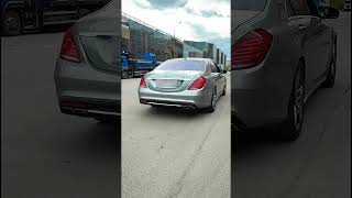 Тюнинг выхлопной системы MERCEDES S63 5.5