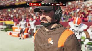 Cleveland Browns vs Washington Commanders | Full Game | NFL Week 5 10/6/24 | Madden NFL 25