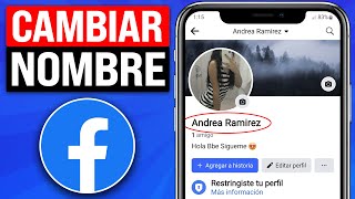 ✅Cómo CAMBIAR tu NOMBRE en FACEBOOK (2024)