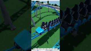 Velocity Rusher OffRide POV - Roblox Theme Park Tycoon 2 - Part 2 #shorts