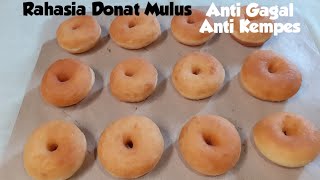 RESEP DAN CARA MEMBUAT DONAT LEMBUT DAN EMPUK