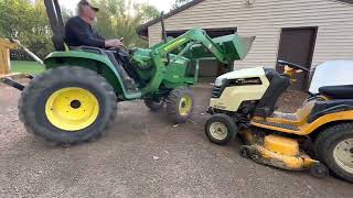 Fixing the steering spindle on my Cub Cadet.