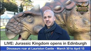 FIRST LOOK: Jurassic Kingdom roars at Edinburgh's Lauriston Castle