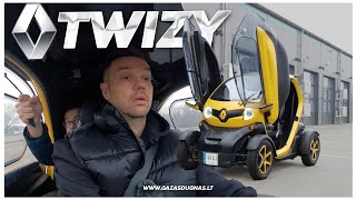 Twizy su Tesla baterijomis ir Lambo durimis: lekiam!