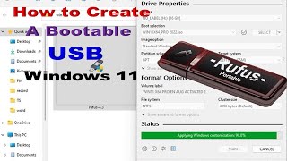 How to Create A Bootable USB For Windows 11 | Rufus 4.3