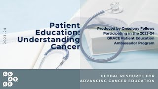 Cancer Pain Medication: Addiction Concerns - Patient Education Ambassadors 2023-24