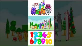 Incredible Numberblocks family counting one to ten #numberblocks