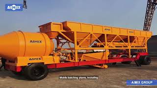 Aimix Concrete Batching Plant Introduction