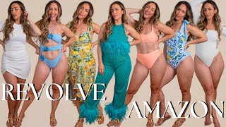 Sexy Spring/Summer Try On Haul | Curvy & Midsize 8-10 | @revolve @amazonfashion