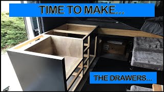 Promaster Van Build 2500 159WB – DIY– The Drawers – Part 23