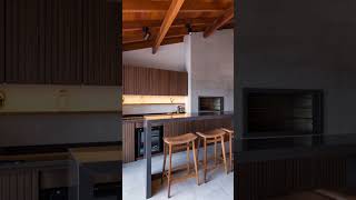 Que tal um espaço gourmet para chamar de seu? #espaçogourmet #designdeinteriores #arquitetura