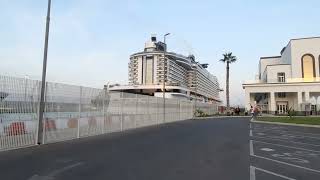 Msc Seashore | Partenza dal porto di Palermo