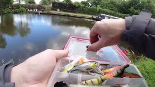 Big BFS style set up for canal Pike fishing - UK Canal Lure fishing