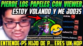 PARCHA EN UNA A VIEWER🤣SMASH PIERDE LA PACIENCIA E INSULTA HASTA SU VIEJITA "ENTIENDE PS HIJO DE .."