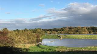 River Trent in Flood at Newark